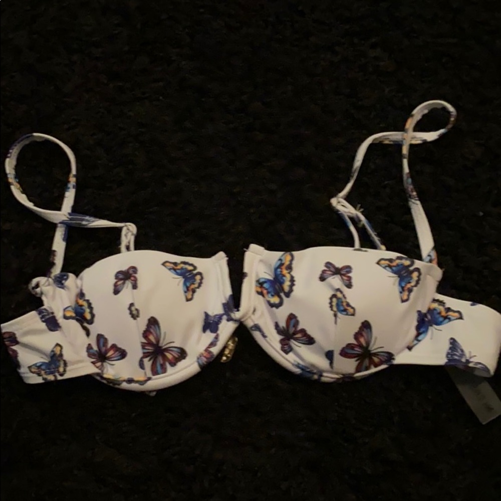 butter fly swim top